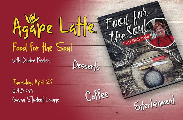 save the date agape latte