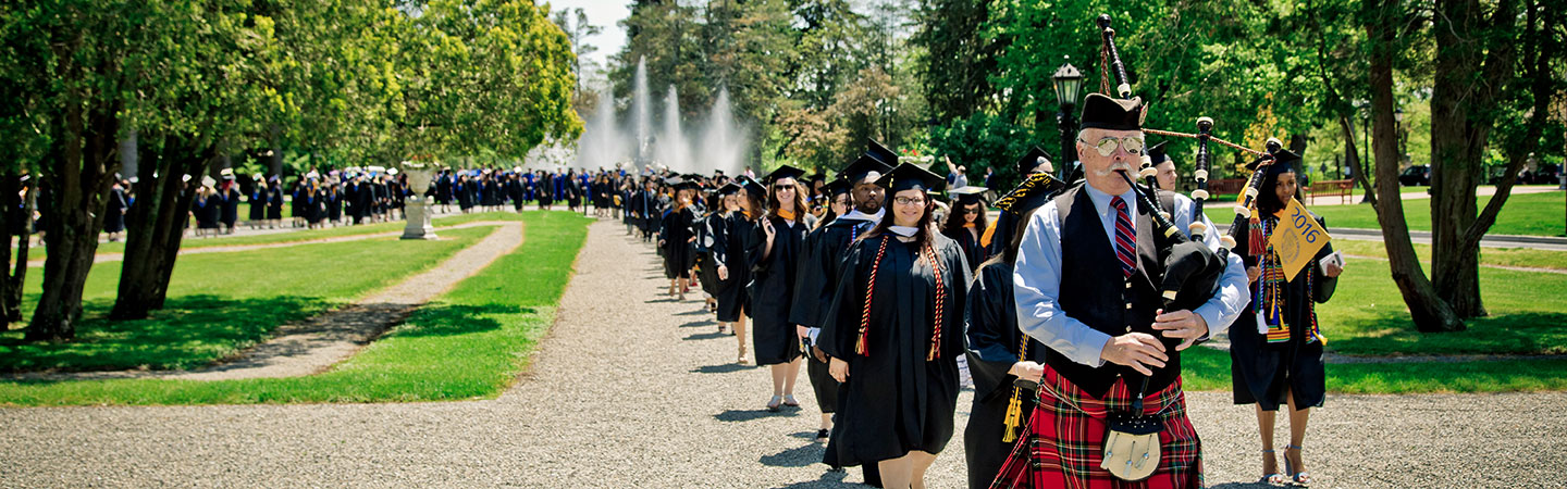 Georgian Court University Commencement Header