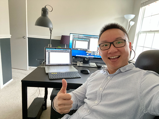 Vincent Chen online learning setup