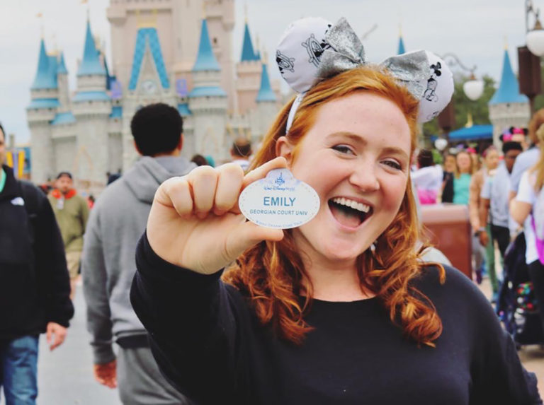 Emily Novozinsky Mickey ears internship