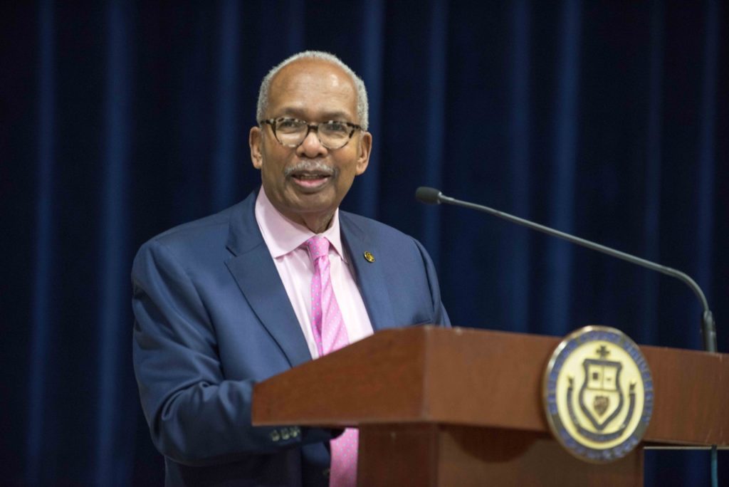 Man grinning for the picture