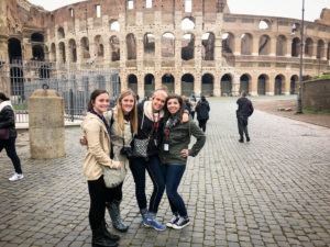 GCU students in Italy