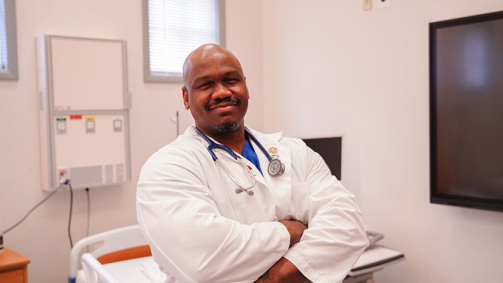 Jamaal Lynwood, A.B.S.N. graduate