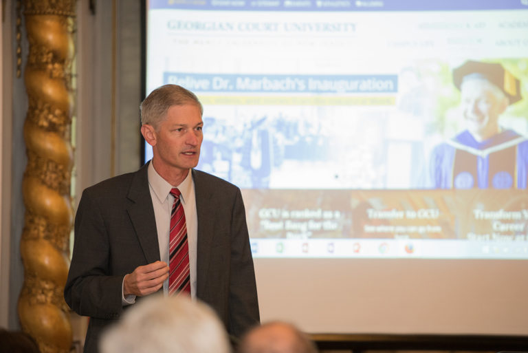 Dr. Joseph Marbach at Business Leaders Breakfast
