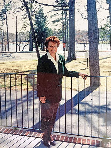 Marion Thomas as a student at Lake House