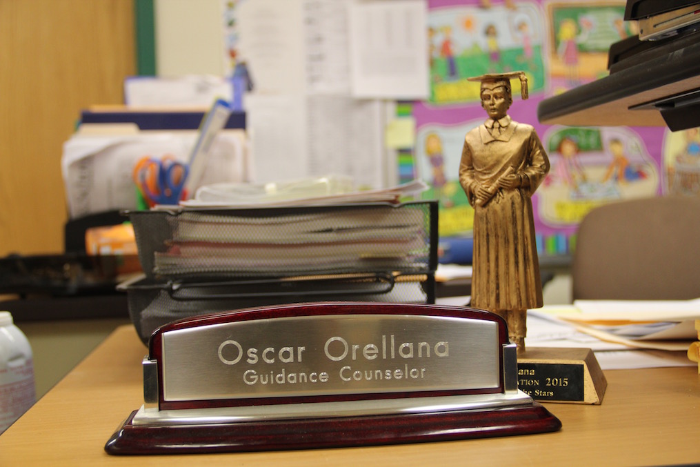 Oscar Orellana's Desk