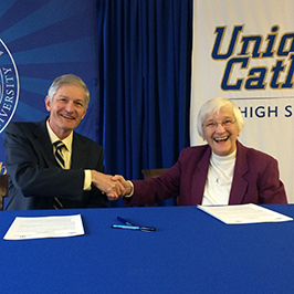 Union Catholic signing Web featured