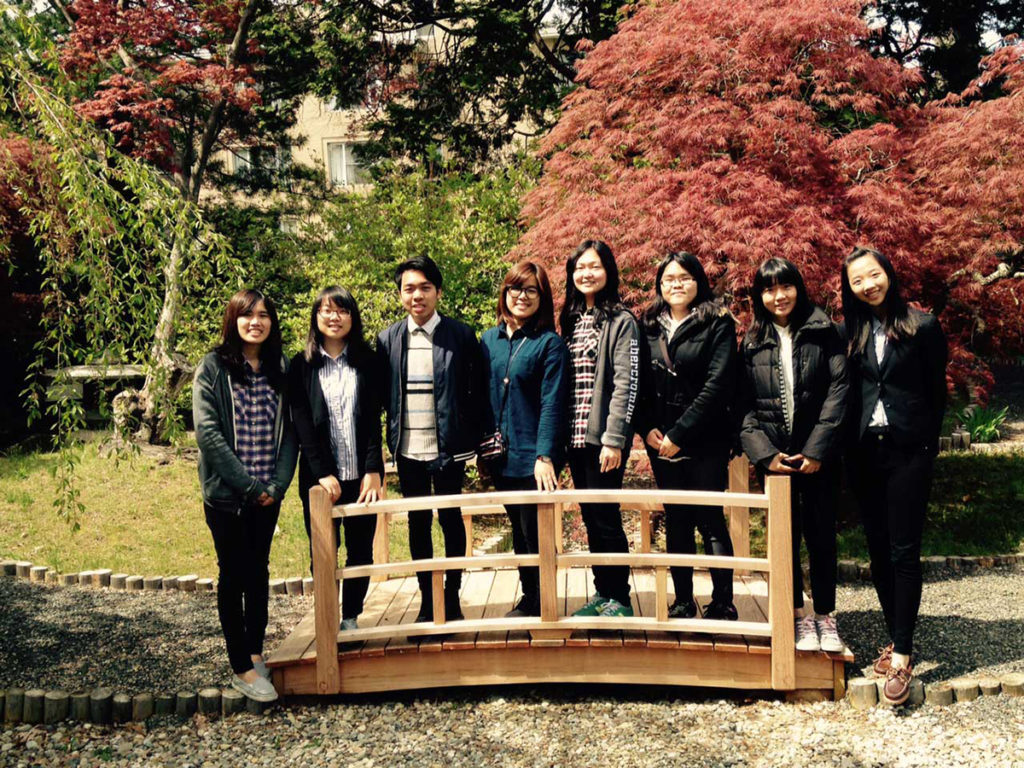 GCU students from Taiwan