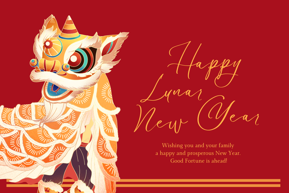 Dragon hAPPY lUNAR NEW YEAR