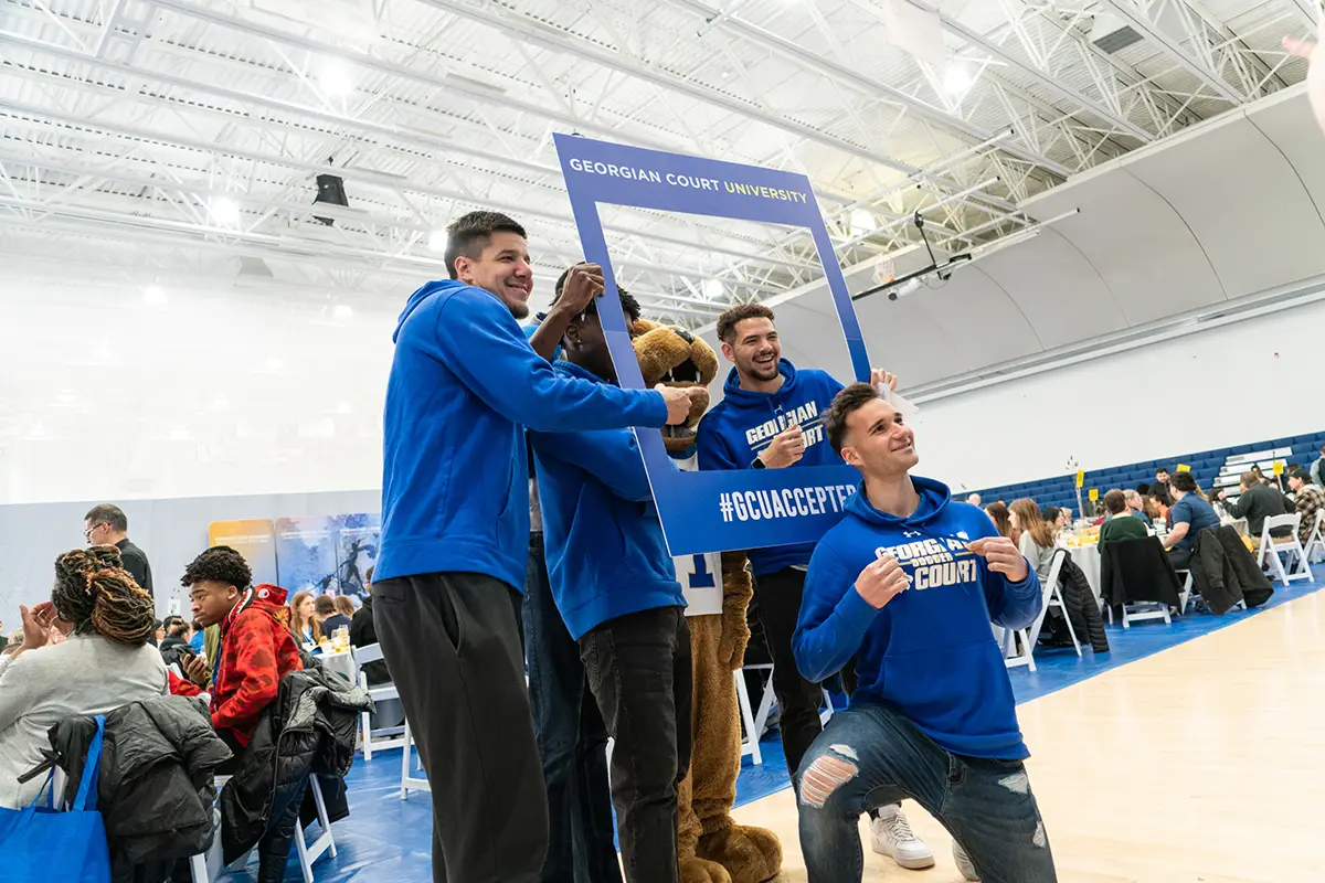 Students at accepted students day