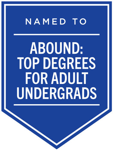 Abound: top degrees for adult undergrads