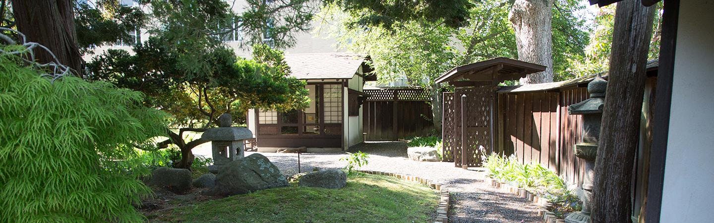 GCU’s historic Japanese garden and teahouse,