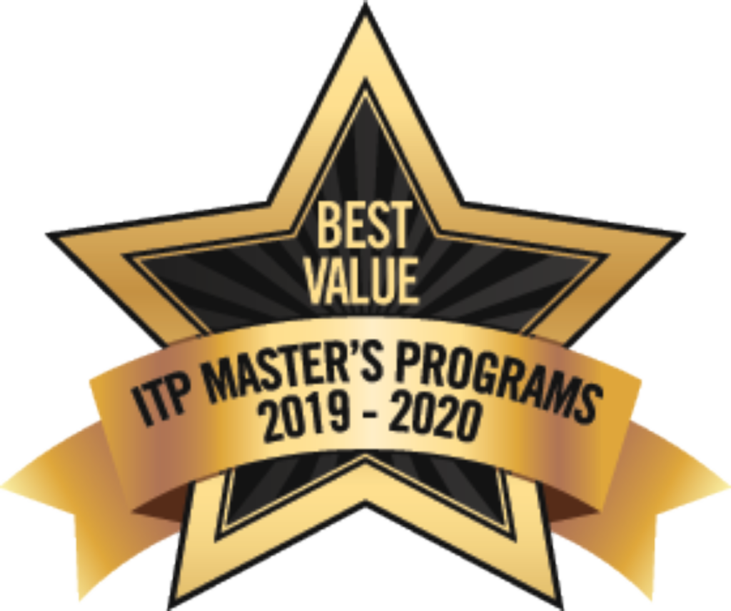 GCU best value teacher prep ITP masters programs badge