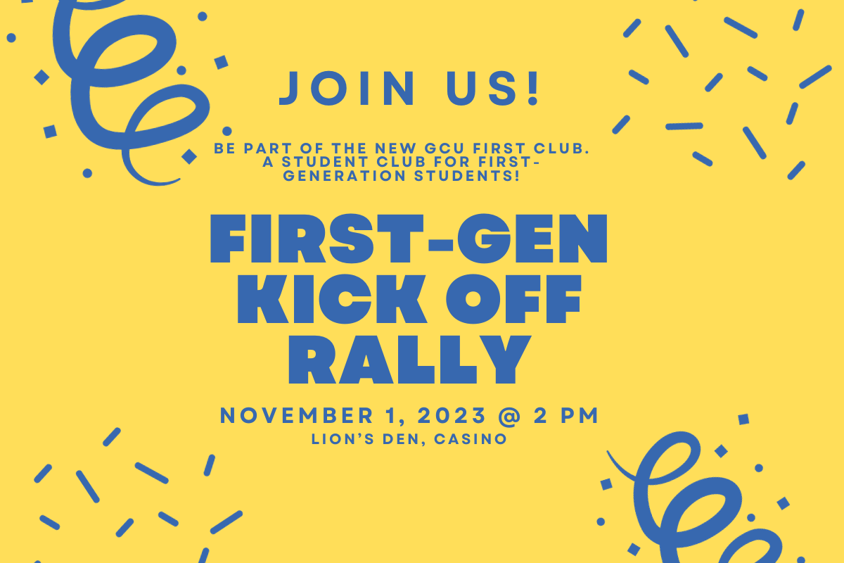 first-gen kick off rally