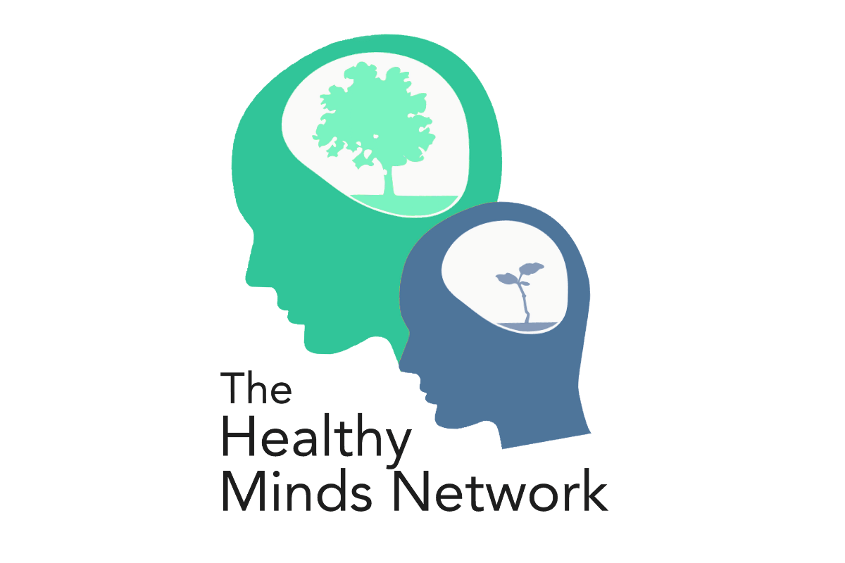 healthy minds network and logo